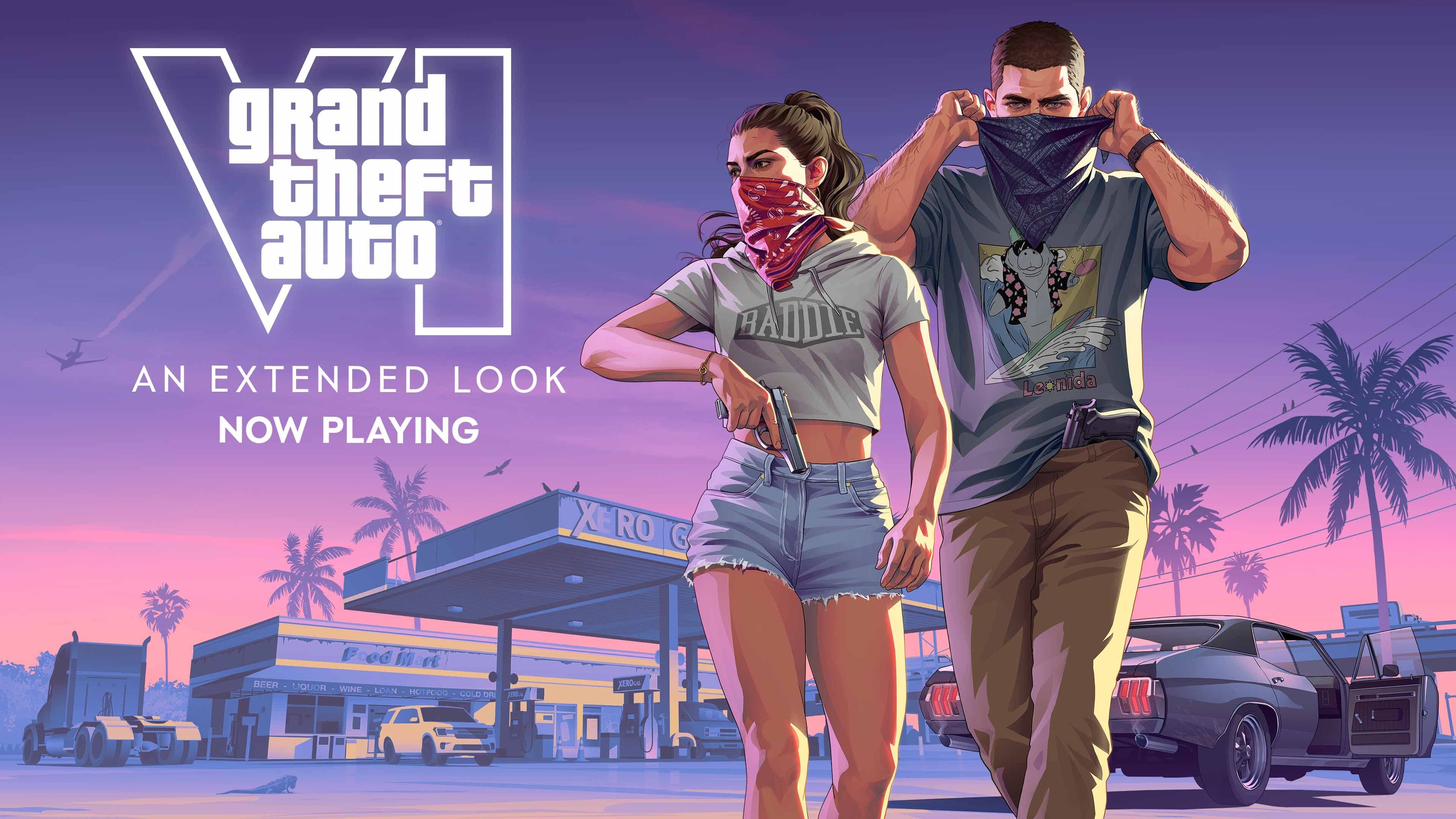 Official Grand Theft Auto VI artwork from Rockstar's An Extended Look