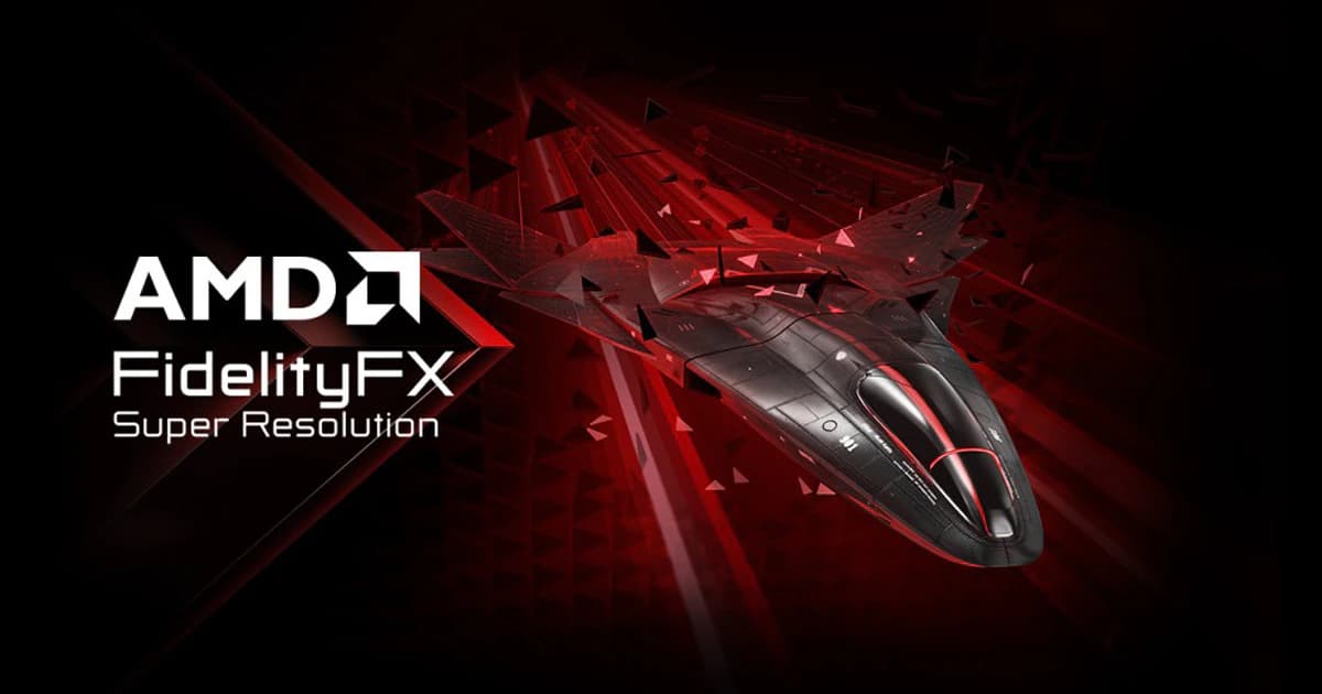 AMD FidelityFX Super Resolution (FSR) official graphic